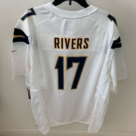 New Nike Chargers Jersey #17 White Size XXL - Picture 5 of 5